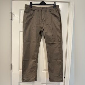 Prana Ulterior Men's Mud Brown Chinos Pants